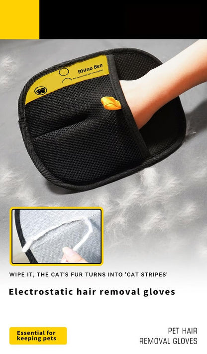 FluffBuster - Electrostatic Pet Hair Removal Tool