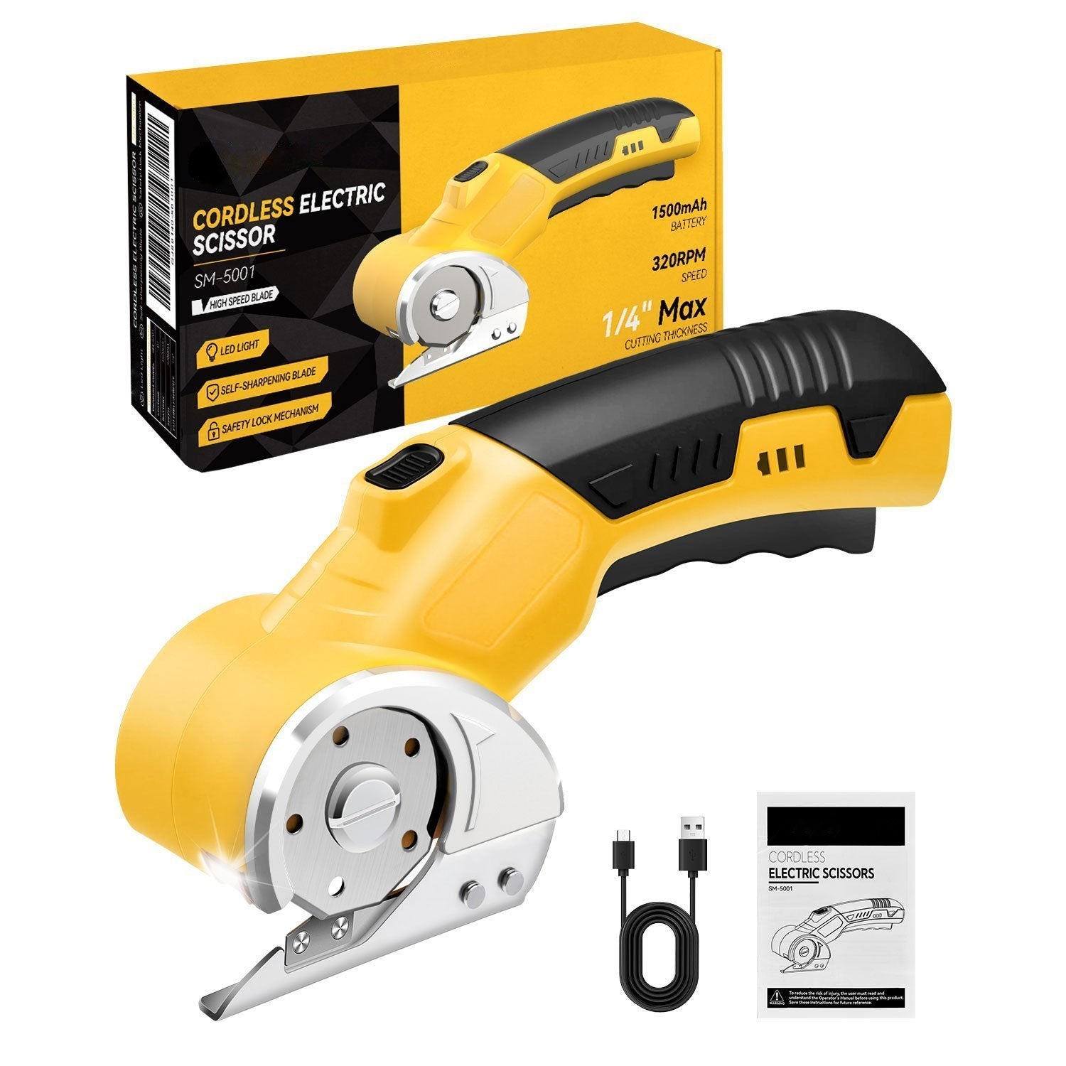 1 Blade with Box, Yellow
