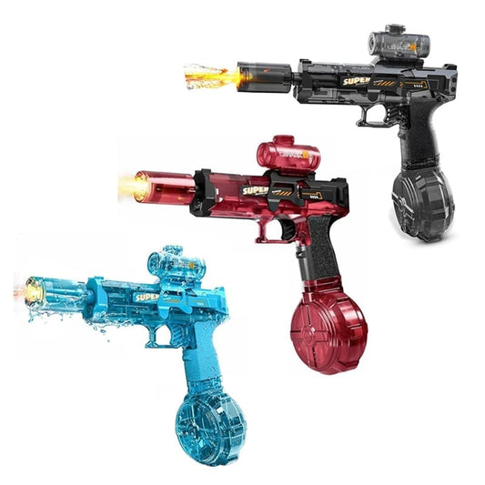 Electric Water Gun - Blue + Black + Red