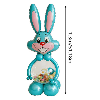 Easter Bunny Balloon Set - Blue