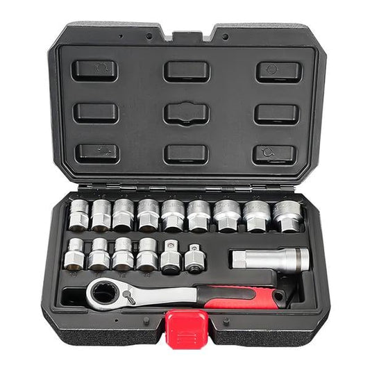 17-Piece Pass Through Socket Set - 1 Set