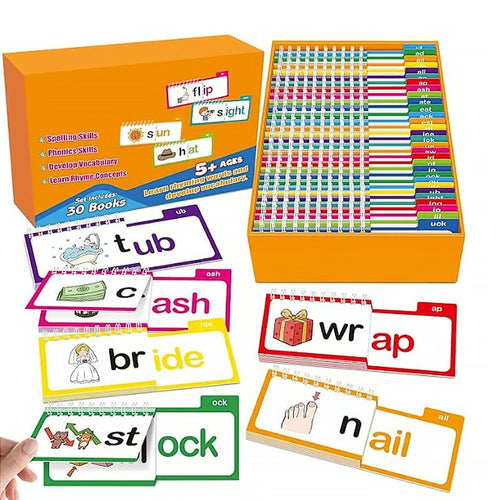 30 Read and Rhyme Flip Books - 1 set