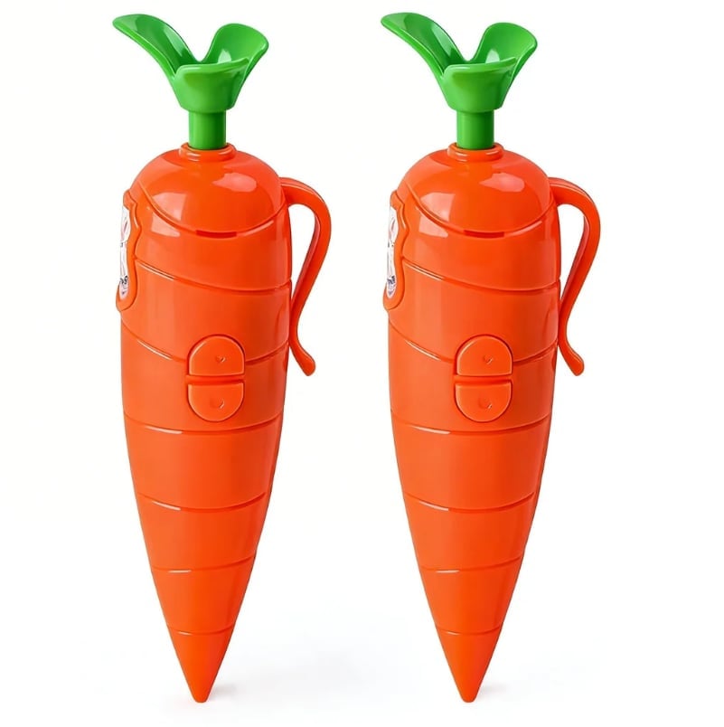 Carrot-Shaped Voice Recorder - 2 pcs