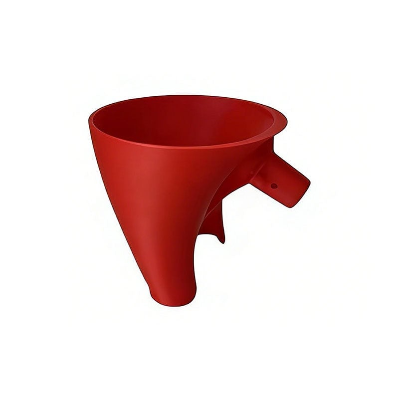 Flour Funnel for Kitchen Aid Stand Mixer - Red