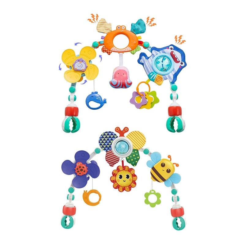 Baby Play Arch & Crib Mobile - Ocean Theme + Bee Theme