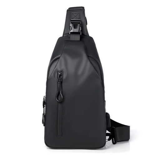 Waterproof Shoulder Bag - Black