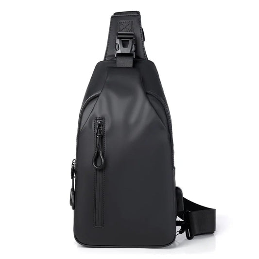 Waterproof Shoulder Bag - Black