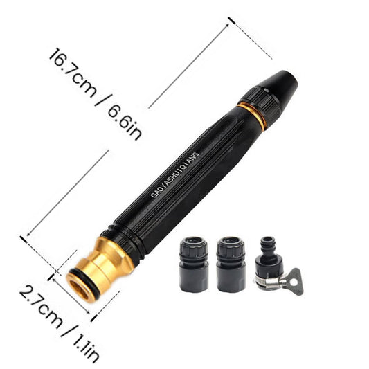 💦 Adjustable Twist Hose Nozzle | Heavy Duty Jet Sweeper - 1 set