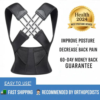 Staturex Pro™ Posture Brace - Charcoal / S