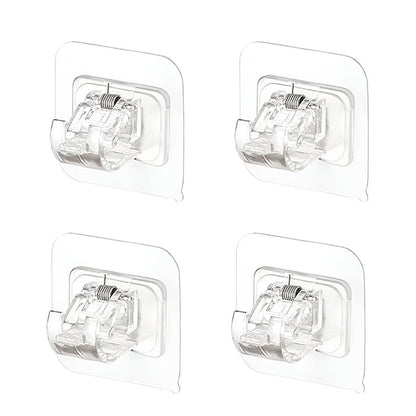 Practical hooks for easy and neat storage (x4)