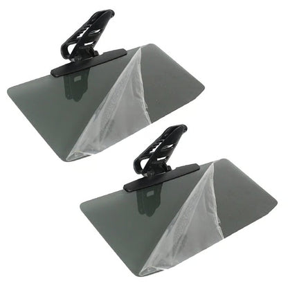 Car Sun Visor With Polarized Glare Protection - 2 pcs