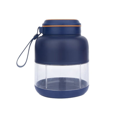 Portable Wireless Juicer Cup - blue, 800ml