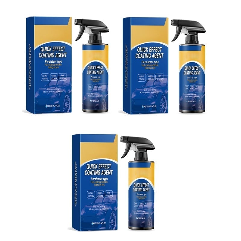 Car Coating Spray for Shine & Protection - 3 pcs (buy 2 get 1 free)🚘