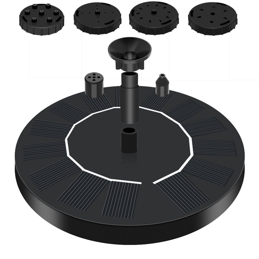 Solar Fountain Pump - 5.1" in diameter