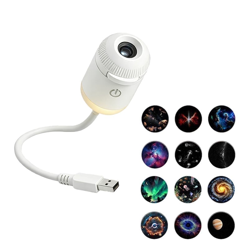 1 projector+12 discs