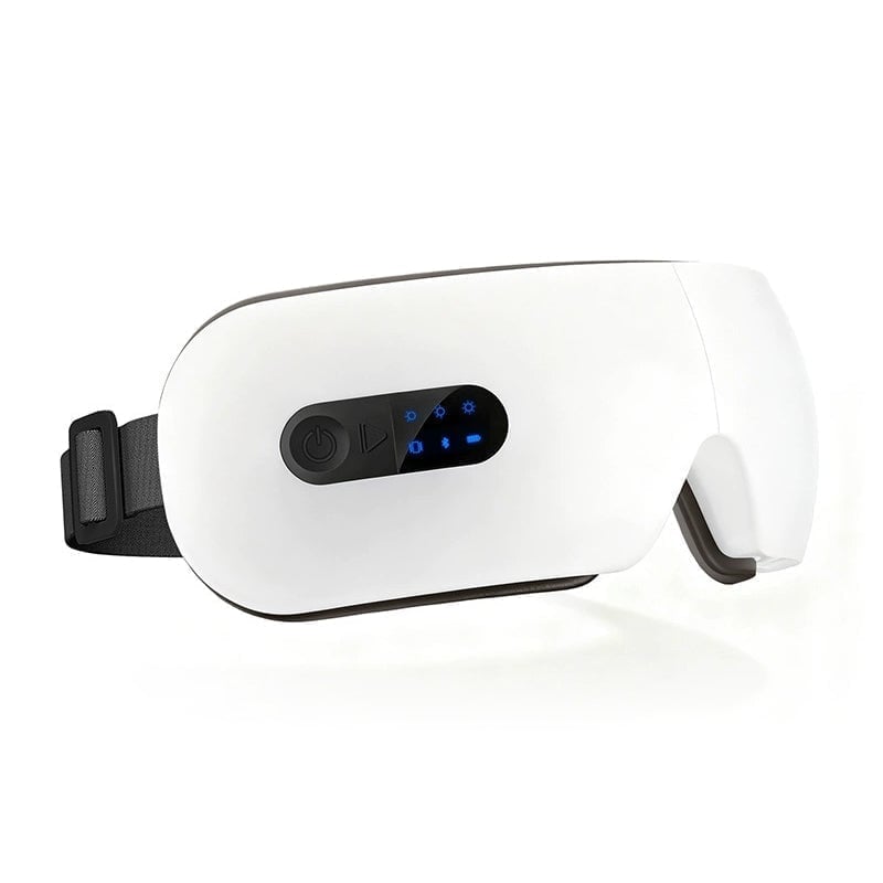 Heated Eye Massager With Music - Deluxe Edition (Bluetooth + Vibration + Heat)