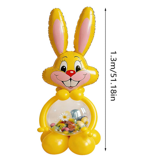 Easter Bunny Balloon Set - Yellow