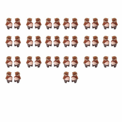 Chubby Shiba Inu Anti-Collision Sticker - 20 pair (40 pcs)
