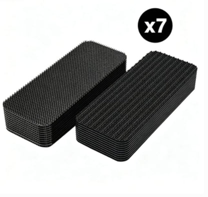 Hook and Loop Tape Sticky Back Double-Sided Command Adhesive Strip - 70 Pairs (1 x 4in)