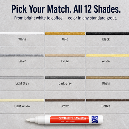 AquaShield™ — Cover Stained Grout in Minutes Without Re-Grouting or Scrubbing